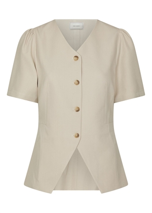 Jules structure bluse Creme Neo Noir